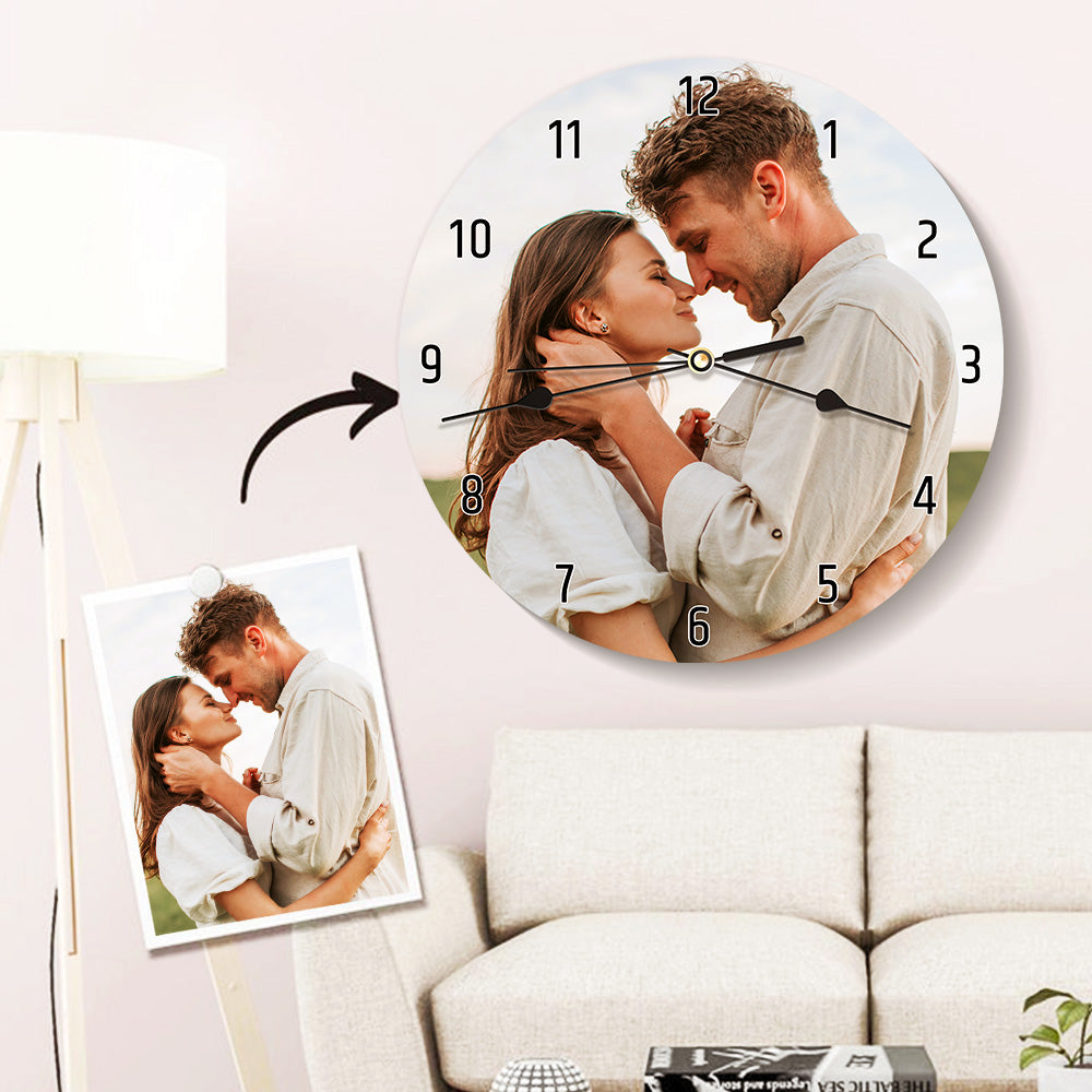 Personalized Round Wall Clock