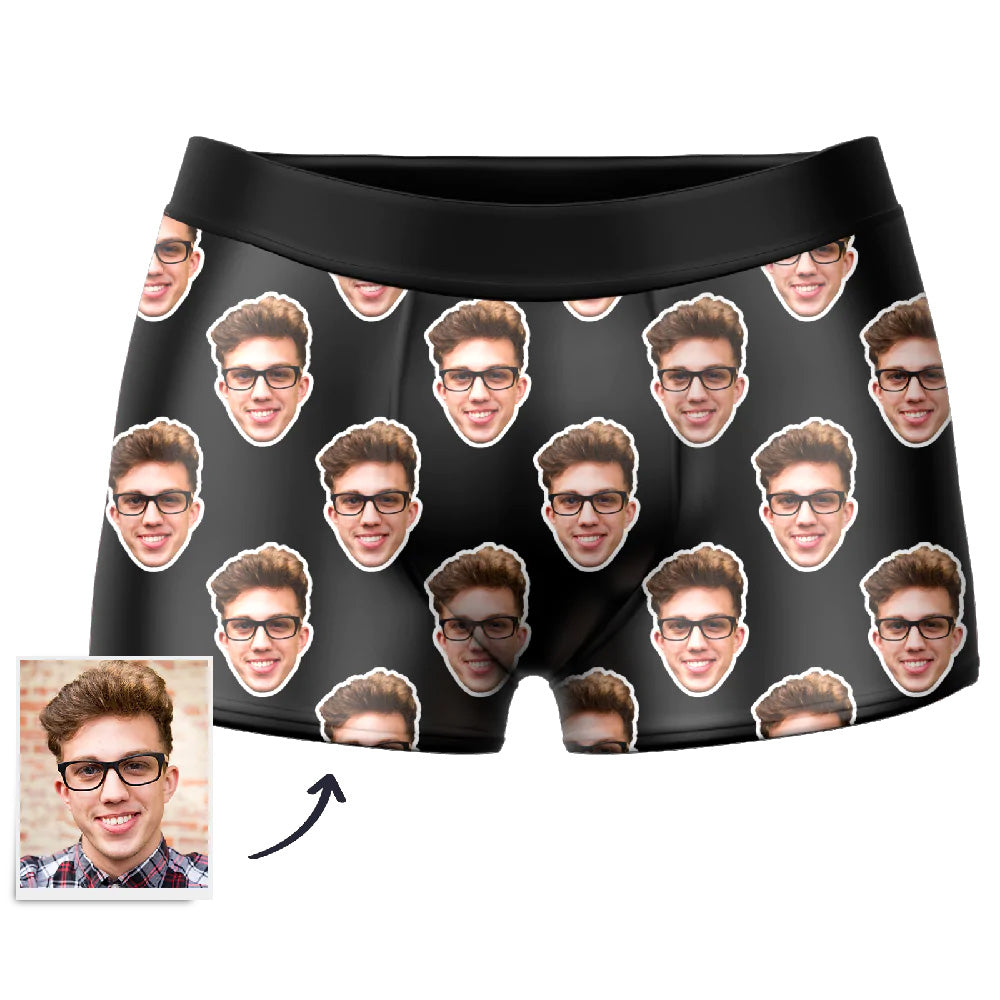 Custom Face Boxer Shorts Men's Underwear