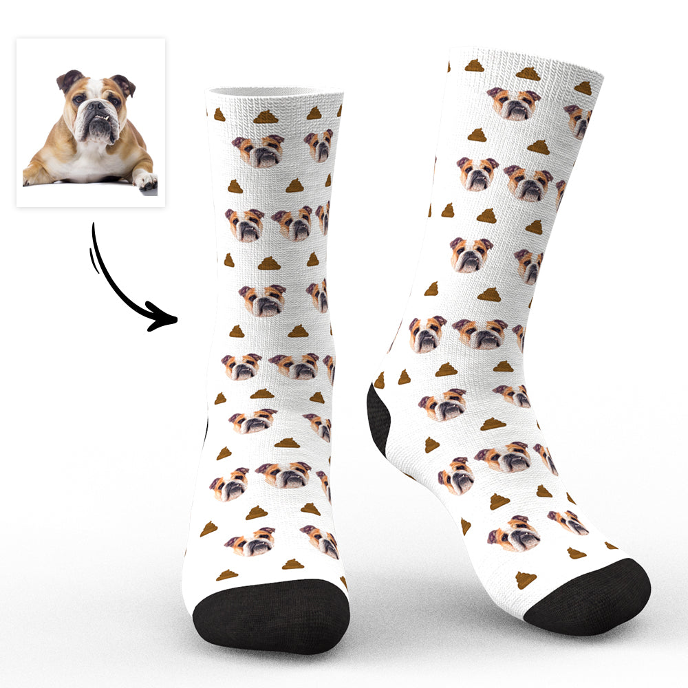 Custom Face Socks Personalized Dog Photo Socks