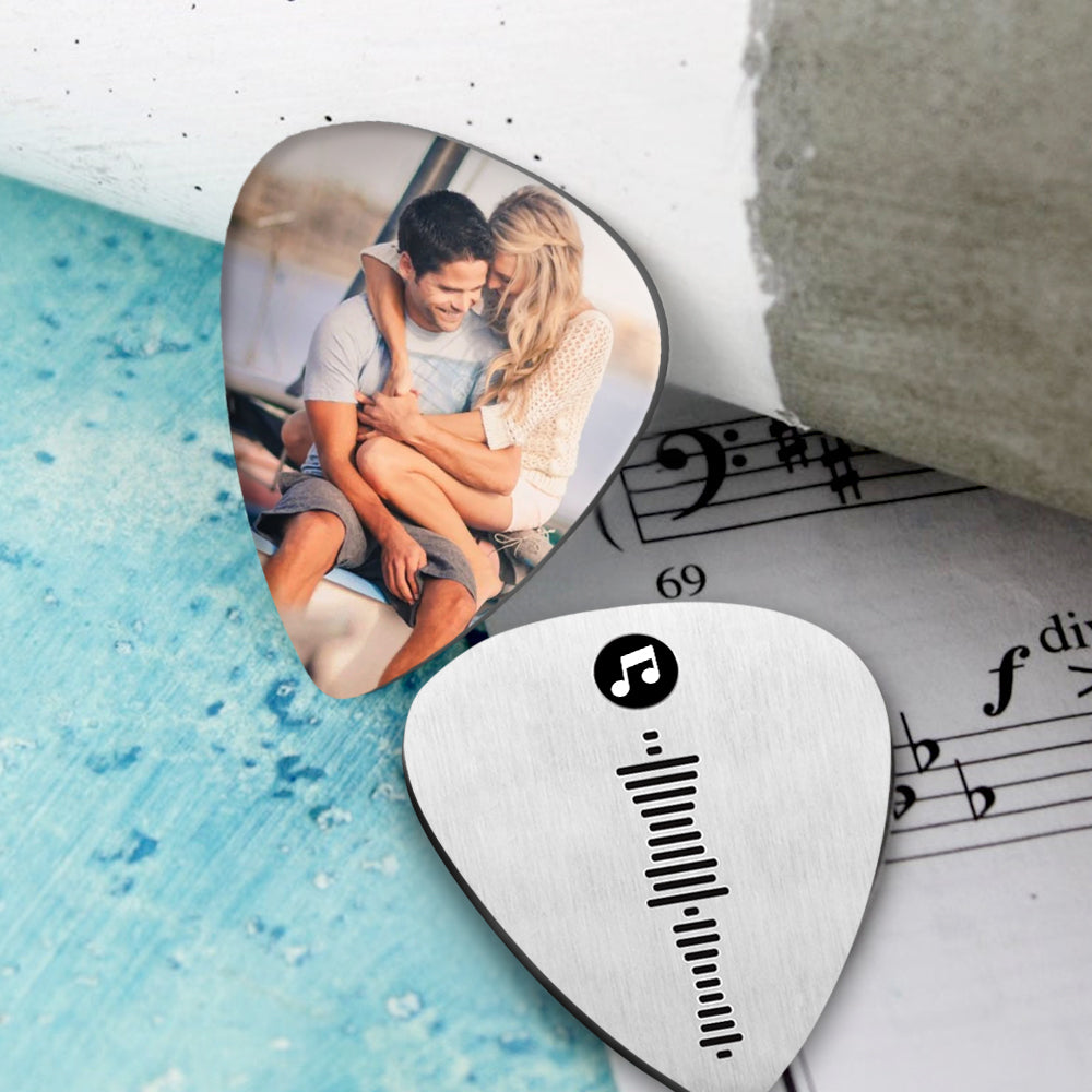 Custom Music Code Guitar Pick Photo Guitar Pick 4 Color