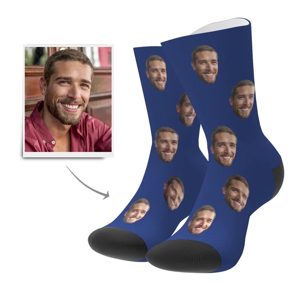 Custom Face Socks Personalized Photo Sock