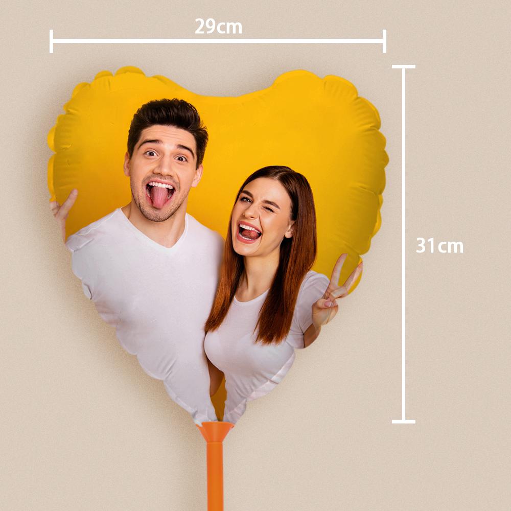 Custom Photo Balloons Personalized Heart Balloon For Party Decoration