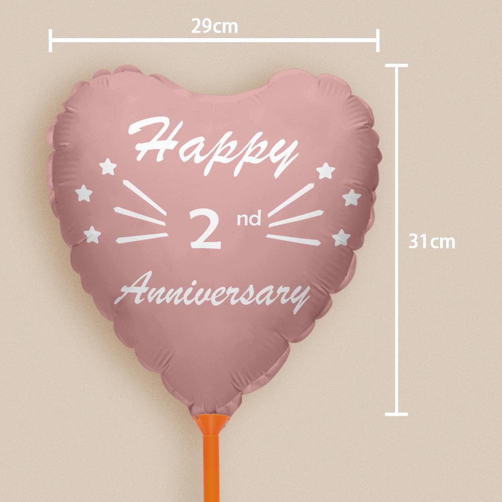 Custom Happy Anniversary Balloons For Anniversary Party Decorations