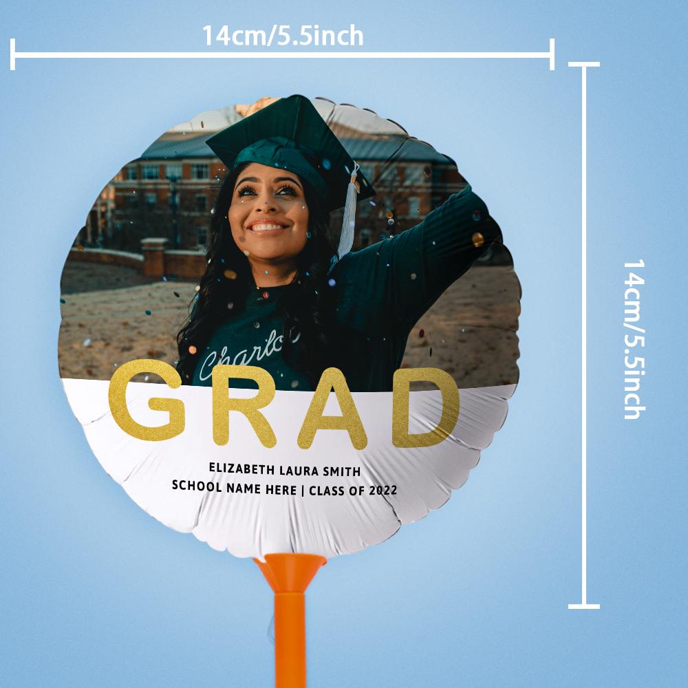 Personalized Graduation Balloon Class Party Decoration Balloons