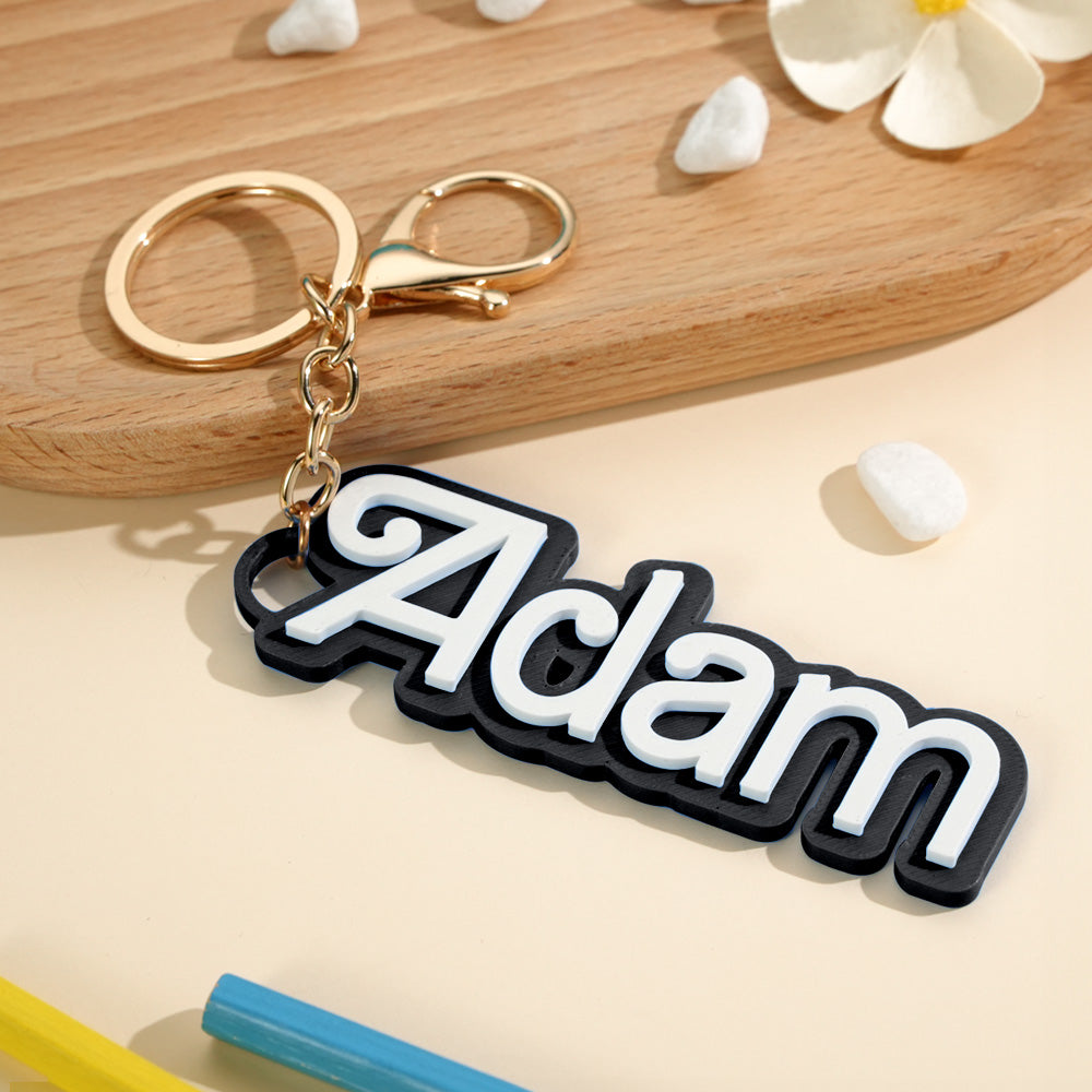 Personalized Backpack Name Tag Bag Charm Back to School Gift for Children