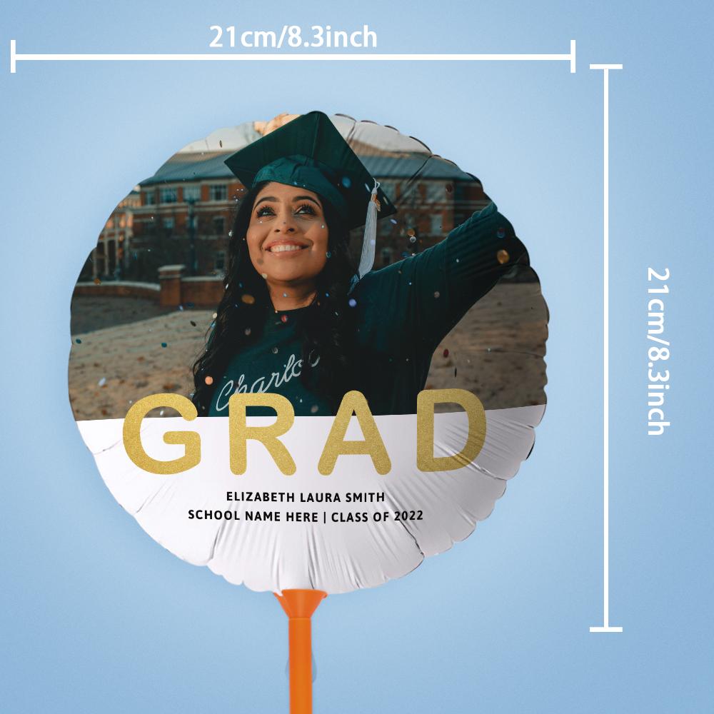 Personalized Graduation Balloon Class Party Decoration Balloons