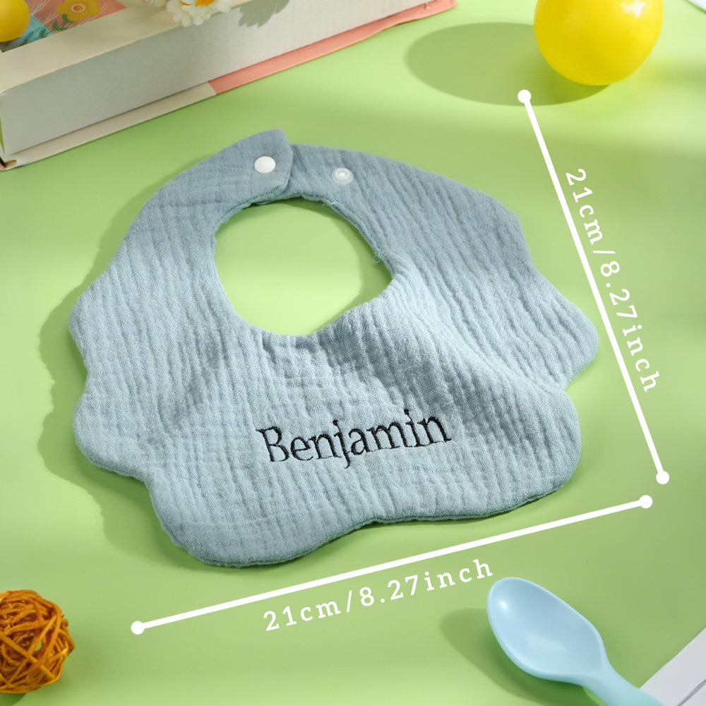 Personalized Baby Bib with Embroidered Name Gifts for Baby