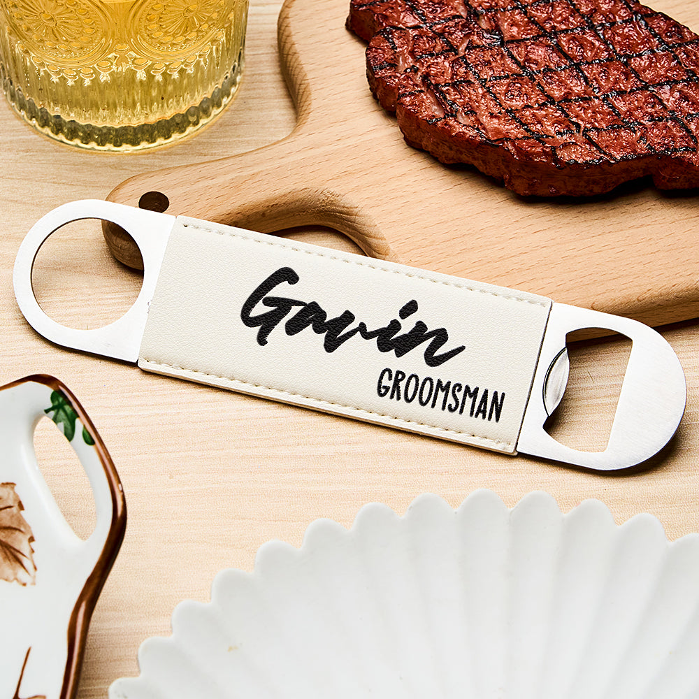 Personalized Bottle Opener Groomsmen Gifts Groomsmen Proposal Best Man Gift