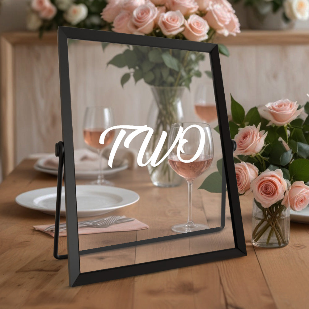 Personalized Wedding Table Numbers Modern Table Numbers Reception Table Numbers Gift for Wedding