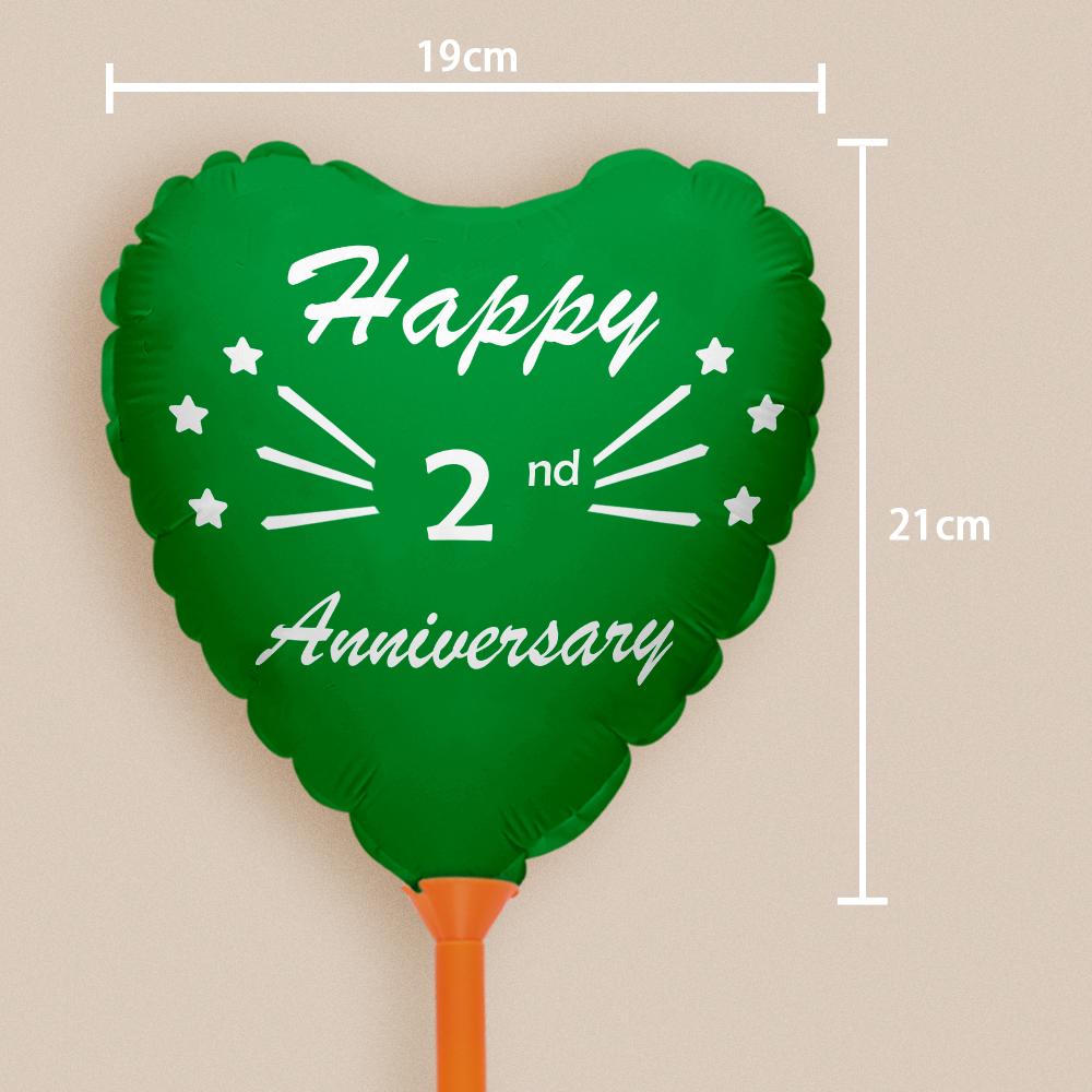 Custom Happy Anniversary Balloons For Anniversary Party Decorations