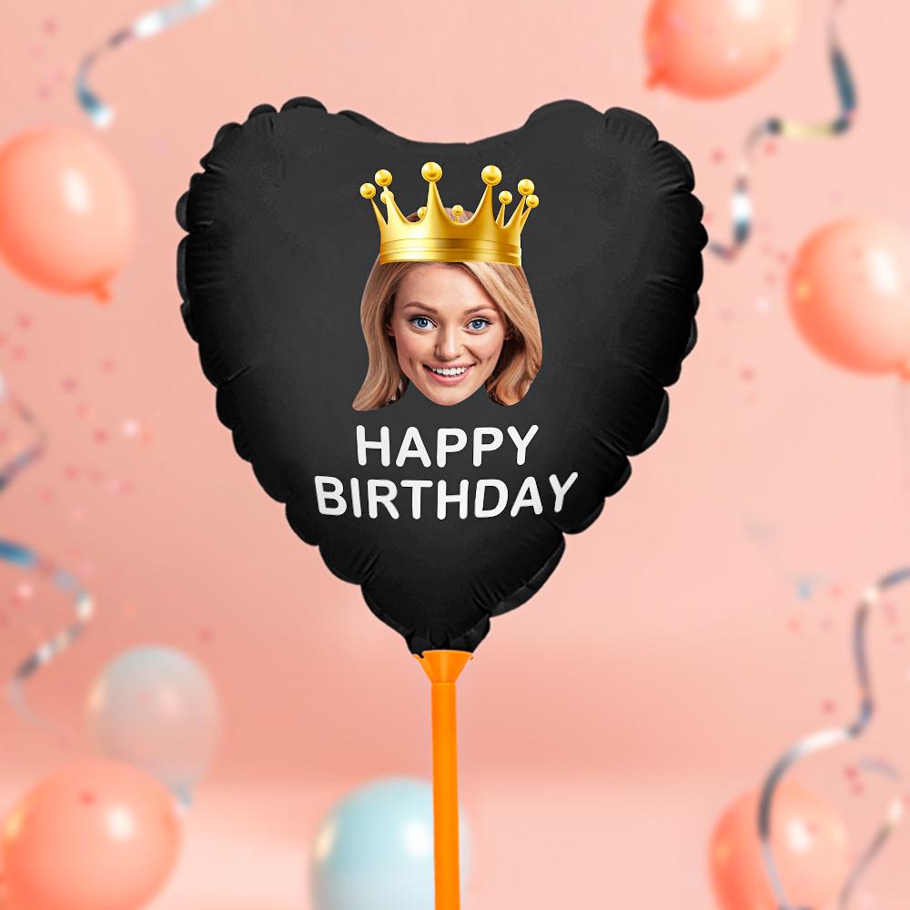 Custom Happy Birthday Balloons Personalized Face Balloon Decoration for Birthday