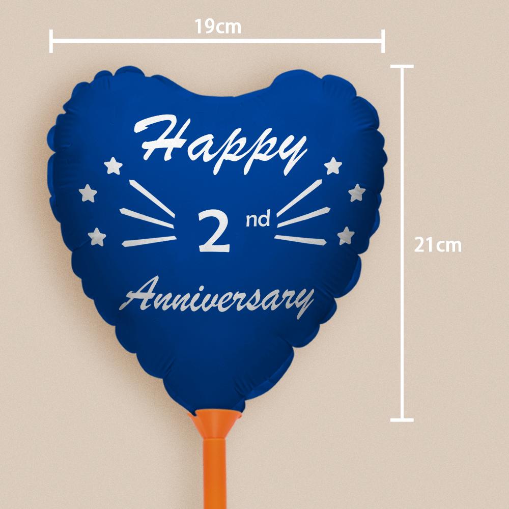 Custom Happy Anniversary Balloons For Anniversary Party Decorations