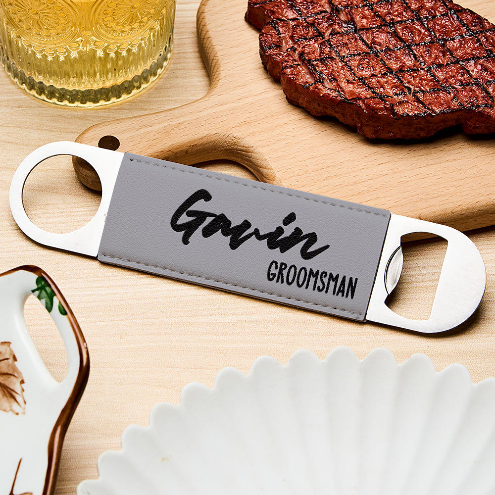 Personalized Bottle Opener Groomsmen Gifts Groomsmen Proposal Best Man Gift