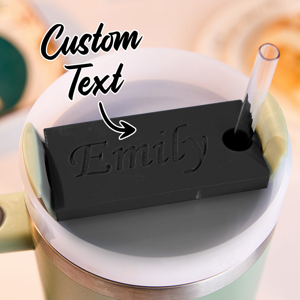 Custom 3D Printing Tumbler Name Plate Tag for 40oz Stanley Tumbler Gift for Her