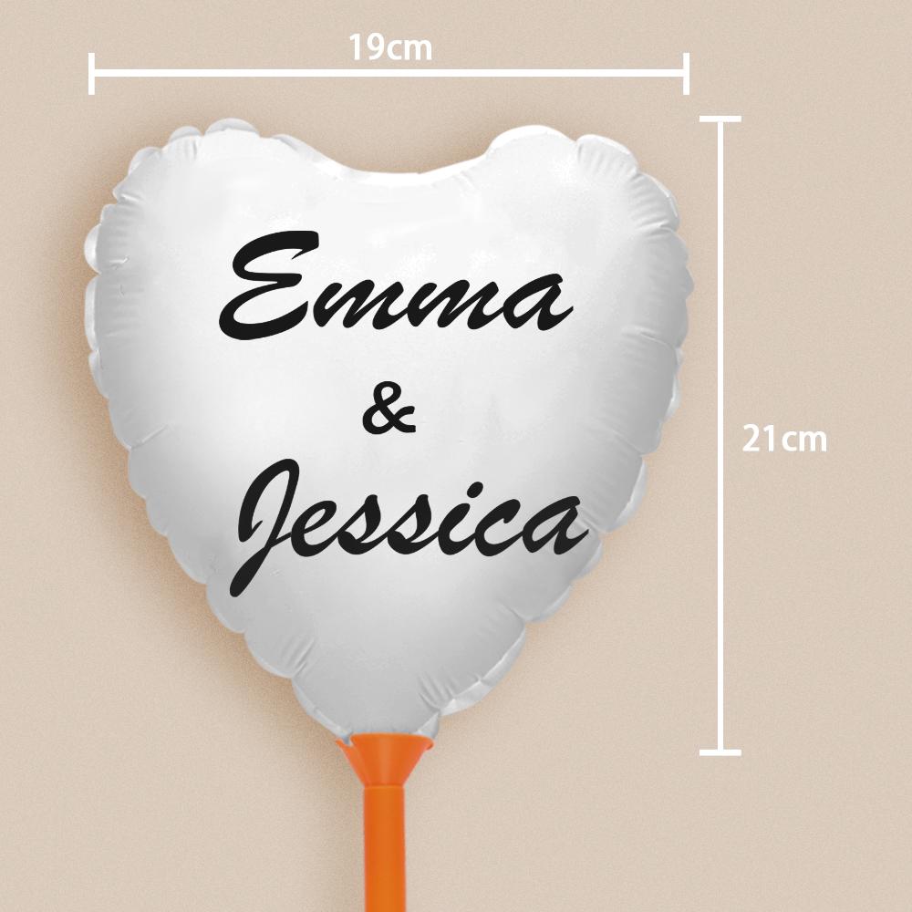 Personalized Name Foil Balloons for Party Decoration Supplies