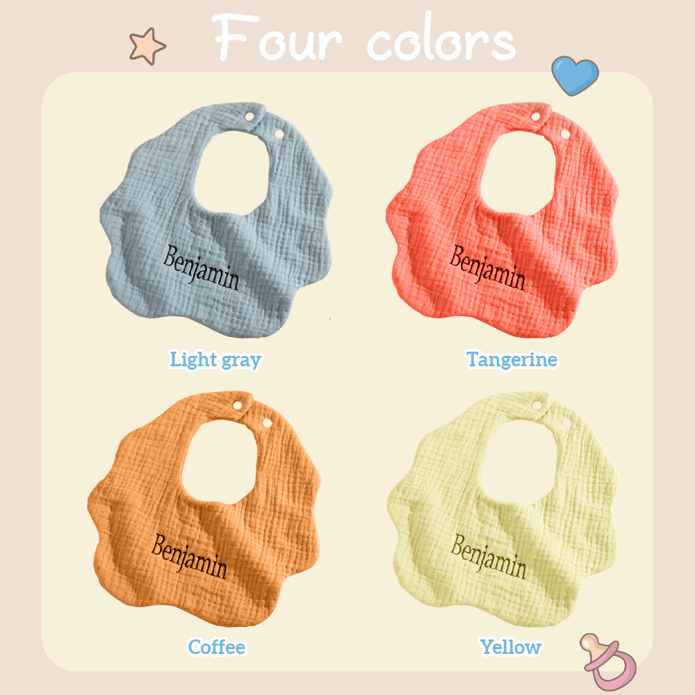 Personalized Baby Bib with Embroidered Name Gifts for Baby