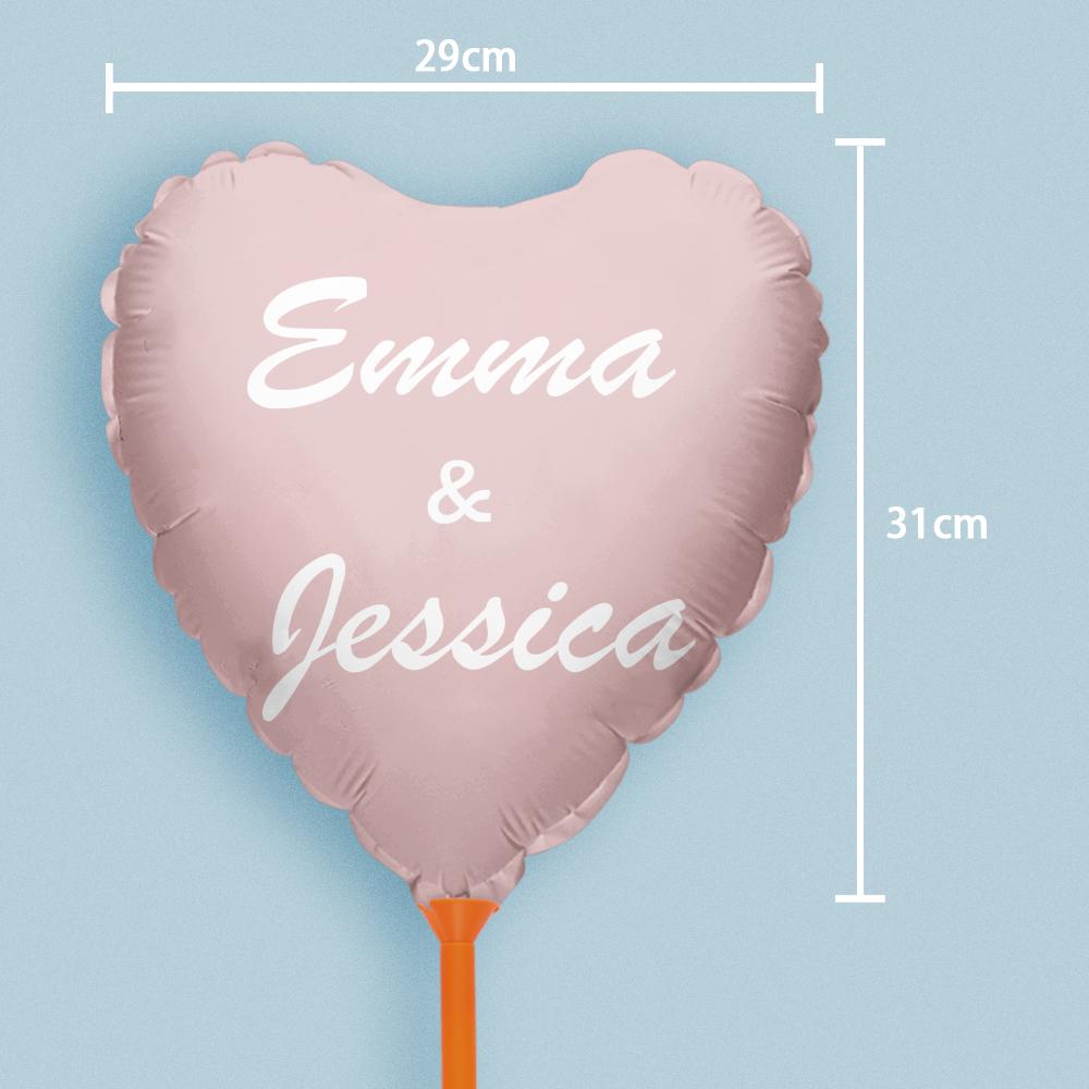 Personalized Name Foil Balloons for Party Decoration Supplies