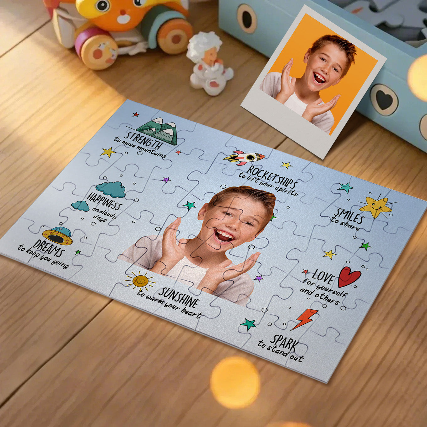 Personalized Photo Jigsaw Puzzle Prayer for Kids Gift for Kids