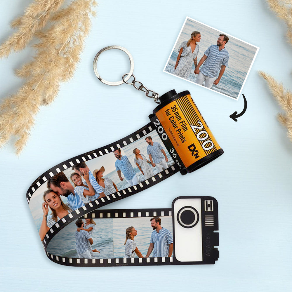 Custom Camera Film Roll Keychain