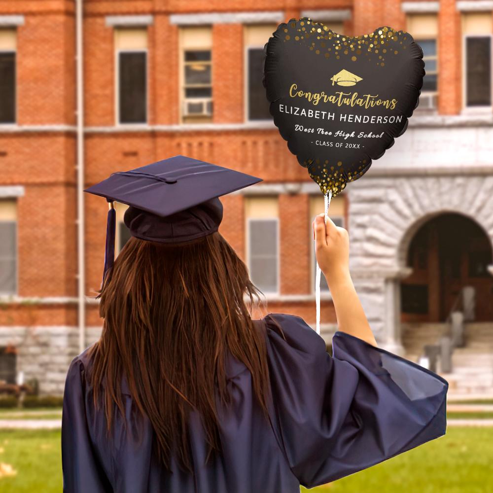 Custom Congratulations Balloons Class of 2022 Graduation Party Balloon Decoration